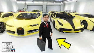 ALI ALTIN KAPLAMA GARAJINI GÖSTERDI - GTA 5 ZENGIN HAYAT