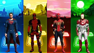 Telis Hop EDM Rush - Superman vs Deadpool vs Spiderman vs Iron man