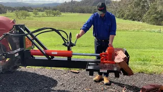 Power Hound Tractor wood Splitter