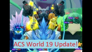 Preparing for Anime Catching Simulator World 19 Update!