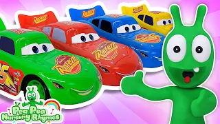 The Car Color Song + More Kids Songs | Pea Pea Nursery Rhymes & Kids Songs