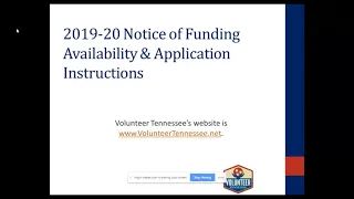 Volunteer Center and Youth Civic Engagement Grants Webinar