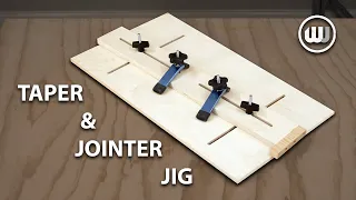 Easy Taper & Jointer Jig for the Table Saw | Free Plan