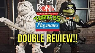 Playmates TMNT LAST RONIN - DOUBLE REVIEW!! ( regular and chase )