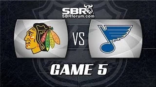 NHL Picks: Chicago Blackhawks vs. St. Louis Blues Game 5