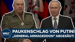 PUTINS KRIEG: Paukenschlag! "General Armageddon" abgesägt! Sergej Surowikin verliert sein Amt