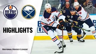 NHL Highlights | Oilers @ Sabres 1/2/20