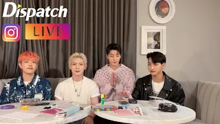 [ENG SUB] 220204 ATEEZ x Dispatch IG Live (Hongjoong, Seonghwa, Yeosang, San)