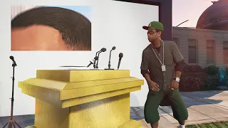 Lamar roasts Franklin but it's a Presidential debate | GTA 5