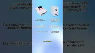 High frequency inverter VS. Low frequency inverter - Namkoo Solar