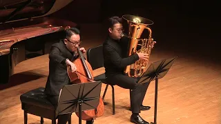 Ennio Morricone - Cinema Paradiso : Love Theme for Tuba and Cello, Piano : Kim Namho Tuba Recital