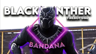 Black Panther Edit | Bandana by Fireboy DML | Hype Studios