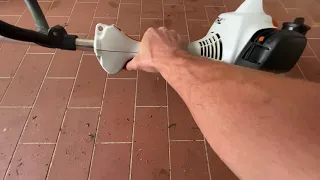 Stihl FS 38 versteckte Funktion in Action