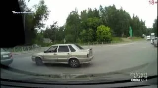 Подборка Аварий И ДТП Июль (7) 2013 Car Crash Compilation July 18+