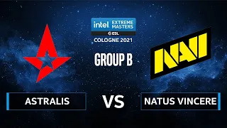 CS:GO - Natus Vincere vs. Astralis [Dust2] Map 2 - IEM Cologne 2021 - Group B