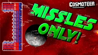 MISSILES ONLY vs. HARDEST SHIP! - Cosmoteer Gameplay Ep14