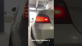 BMW E60 Egzoz Sesi