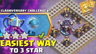 Easily 3 Star Clashiversary Challenge #1 in Clash of Clans | coc new event attack