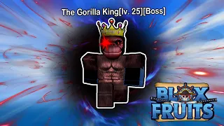 The Gorilla King [Level 25 Boss] Blox Fruits Beginners Guide