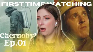 Chernobyl Ep.1  1:23:45 | REACTION - First time watching