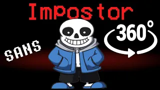 If SANS was the Impostor 🚀 Among Us Minecraft 360°