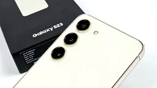 Samsung Galaxy S23: распаковка и первые впечатления!