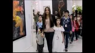 Leyla Aliyeva attended the inauguration of an exhibition entitled "Great Deeds of Skilful Hands"