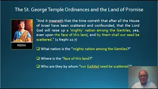 St  George Temple Ordinances and the Land of Promise