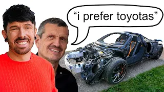 EX F1 BOSS GUENTHER STEINER INSPECTS MY MCLAREN 720S