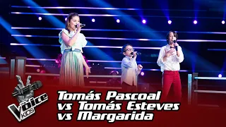 Tomás Pascoal vs Tomás Esteves vs Margarida Cardoso | The Battles | The Voice Kids
