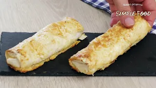 Минутный ЗАВТРАК! Сразу ПЯТЬ рецептов из ЛАВАША! Быстро и Нереально Вкусно!