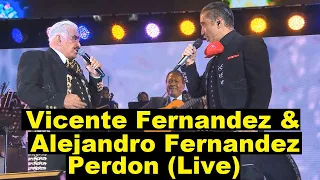 Vicente Fernandez - Perdon (Alejandro Fernandez) (Live)