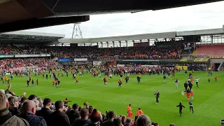 Dundee United Pitch Invasion | April 2024