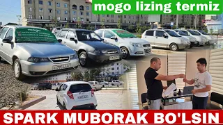 MOGO LIZING TERMIZ YOZGI BIRINCHI VIDEO MOSHINA TOPSHIRISH MAROSIMI