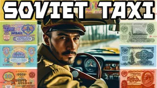 A Soviet Taxi Driver. The Most Lucrative Jobs in the USSR. Ushanka Digest