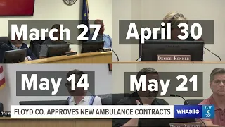 "The worst contract I've ever seen." Floyd County supervisor blasts new ambulance contract