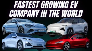 The fastest growing EV maker in the world is NO longer BYD