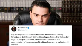 Ben Shapiro Believes Everyone Is Gay, I Guess