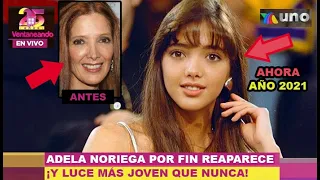 Adela Noriega REAPARECE en programa este 2021 y sorprende al lucir 40 AÑOS MÁS JOVEN