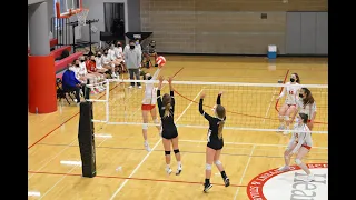 Oct. 20, 2021: BCL West Semifinals — Convent Varsity Volleyball vs. University