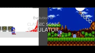 Evolution of Classic Sonic Simulator | 2016-2019 | Read Description.