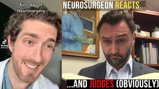 NEUROSURGEON Reacts to Dr. Glaucomflecken - First Day of Neurosurgery