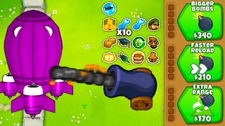 0-0-0 Bomb Shooter BEATING BTD 6!? (Only Bomb Shooter Challenge)