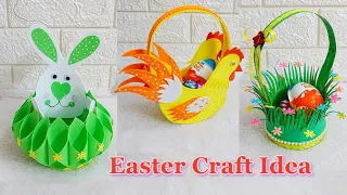 3 Budget friendly spring/Easter craft idea made with simple materials | DIY Easter craft idea 🐰58