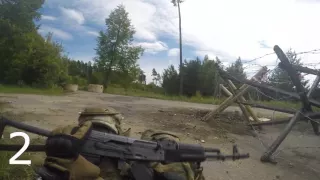 airsofta poligons "Zālītes" GoPro