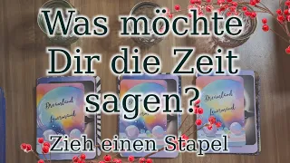 ⏰️Was möchte Dir die Zeit sagen?⏰️ #seelenorakel #goodvibes #zieheinenstapel #zukunftsblick