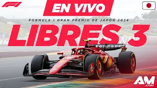 🔴F1 DIRECTO | DATACAST GP JAPÓN🇯🇵 (LIBRES 3) - Live Timing y Mapa Virtual EN VIVO