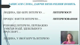 Інтерв'ю в публіцистичному стилі