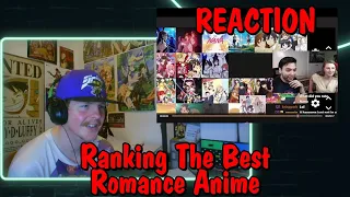 Ranking THE BEST Romance Anime w/ Sydsnap REACTION