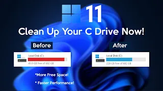 How to Clean C Drive In Windows 11 (Make Your PC Faster)